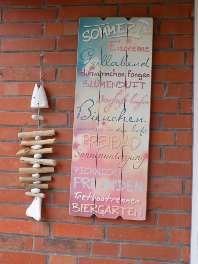 Ferienwohnung WOHLFÜHL Oase Horumersiel Exterior foto